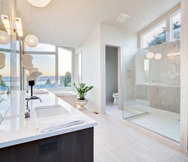 Bathroom with Open-Concept Layout
